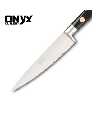 CHEF PARING KNIFE 10CM WITH TRIPLE-RIVETED HANDLE by Onyx Cutlery