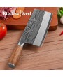 Butcher Knife Set Stainless & Damascus Steel Cleaver Chef and Chopper Slicing Knives