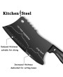 Heavy-duty Kitchen Butcher Knife Bone Chopping Fish Meat Slicing Cleaver Tool