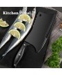 Heavy-duty Kitchen Butcher Knife Bone Chopping Fish Meat Slicing Cleaver Tool