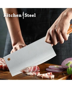 Custom Handmade Forged Kitchen Butcher Stainless Steel Knife By Kitchen Steel