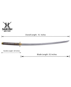 Valley Handmade High Carbon Steel Katana Japanese Samurai Sword