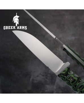 Toxic G10 Survival Knife by Greek Arms