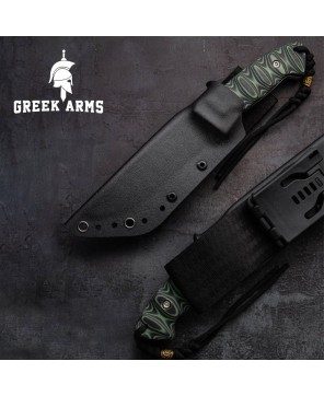 Toxic G10 Survival Knife by Greek Arms