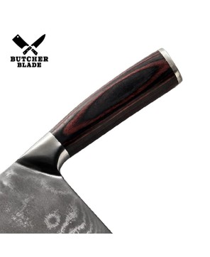 Japanese Carbon Cleaver Knife