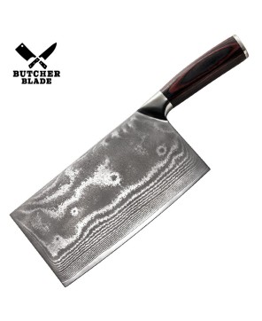 Japanese Carbon Cleaver Knife