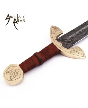 Damascus Steel Medieval Swords by Archaic Arms