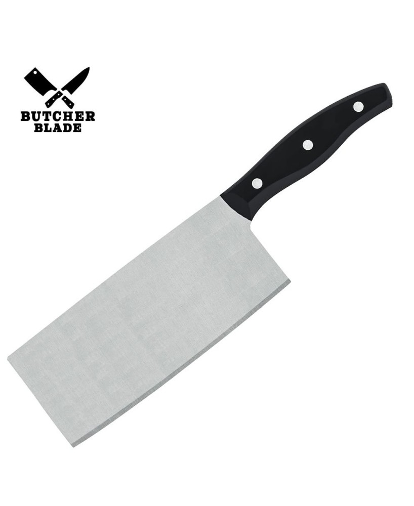 Stainless Steel Serbian Cleaver