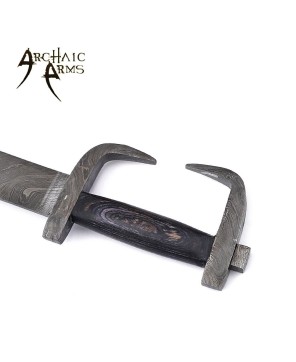 King of Spartan Damascus Sword - Archaic Arms