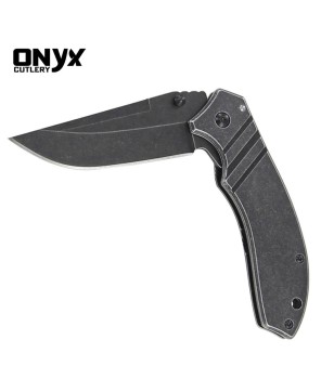 Spring Blade Steel Isolation Pocket Knife by Onyx Cutlery