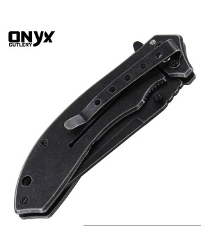 Spring Blade Steel Isolation Pocket Knife by Onyx Cutlery