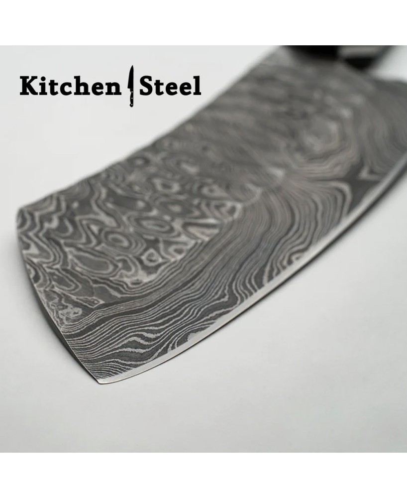 Best Quality Damascus Steel Cleaver Knife