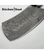 Best Quality Damascus Steel Cleaver Knife