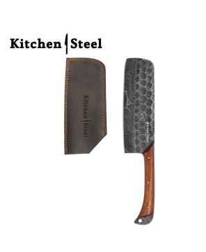 Damascus Steel High Quality Cleaver Knife