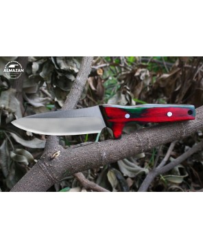 Almazan® Custom Skinning Knife - Wood Handle