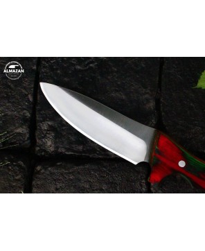 Almazan® Custom Skinning Knife - Wood Handle