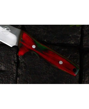 Almazan® Custom Skinning Knife - Wood Handle