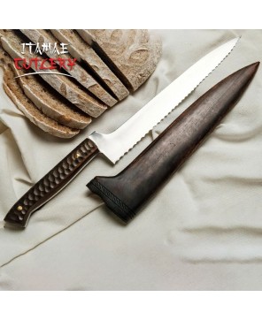 Kamagong Bread Knife: 10-Inch