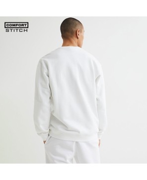 Relaxed Fit Sweatshirt in White