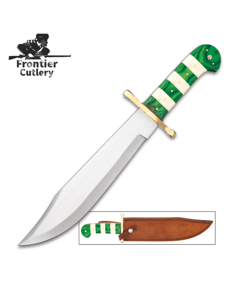 Frontier Cutlery Stainless Steel Bowie Knife