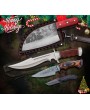 Wanderer's Wilderness Knives: Outdoor Set for Holiday Adventures