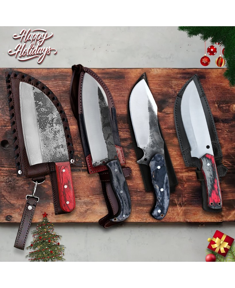 Holiday Outdoor Knives Set