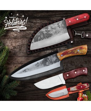 Holiday Outdoor Knives Set - Trailblazer's Collection