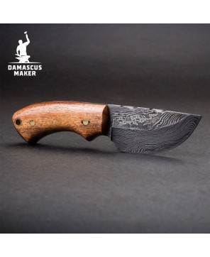 Damascus Maker Skinner Knife