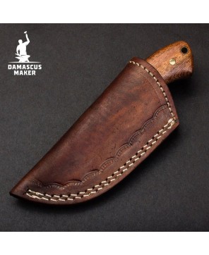 Damascus Maker Skinner Knife