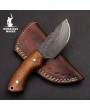 Damascus Maker Skinner Knife