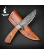 Handmade Damascus Hunting Knife