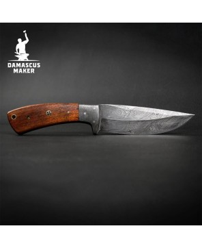 Handmade Damascus Hunting Knife