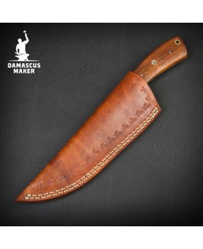 Handmade Damascus Hunting Knife