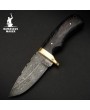 Damascus Maker Skinner Knife