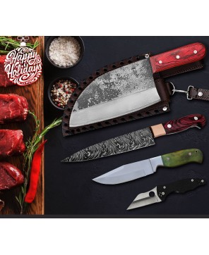 Holiday Outdoor Knife Set: Adventure Arsenal Array