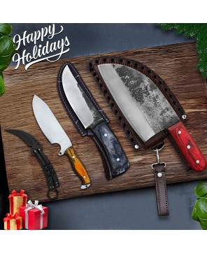 Expeditionary Edge Holiday Knives: Festive Outdoor Collection