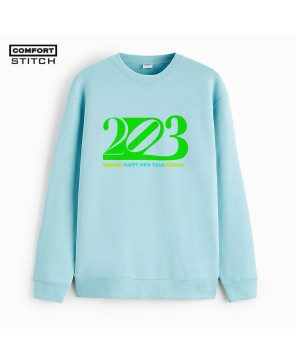 COLOURED PRINTED SWEATSHIRT