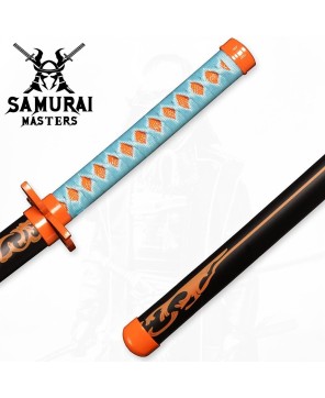 Handmade Stainless Steel Blade Katana - Inspired by Demon Slayer Anime