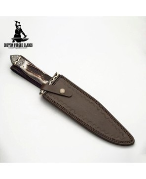 Custom Forged Blades Big Game Hunting Knife