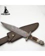 Custom Forged Blades Big Game Hunting Knife