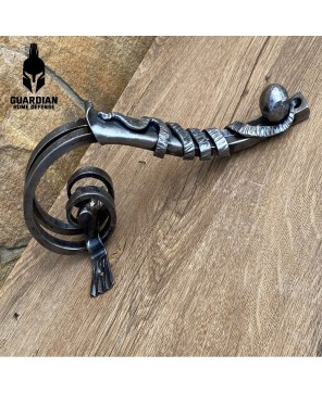 Barn door handle, barn door pulls, door pulls, barn door pull, hand forged door pull, iron gate pull, iron gift for him,iron gif