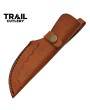 Trail Cutlery Damascus Hunter - Black Horn