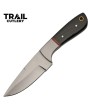 Trail Cutlery Damascus Hunter - Black Horn