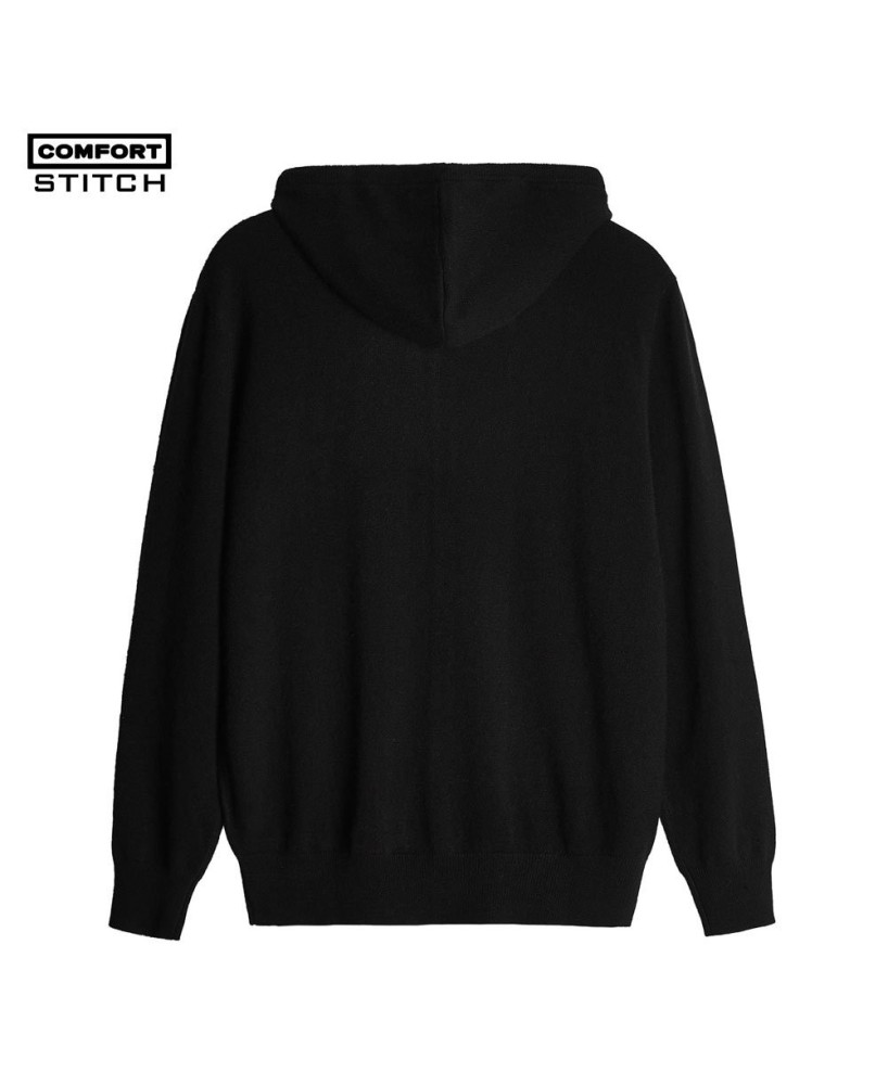  CASHMERE KNIT HOODIE