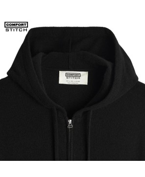  CASHMERE KNIT HOODIE