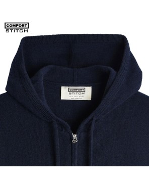  CASHMERE KNIT HOODIE