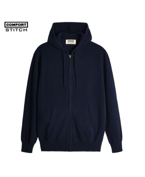  CASHMERE KNIT HOODIE