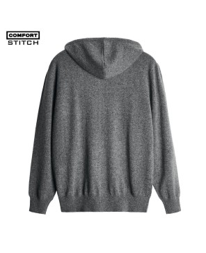  CASHMERE KNIT HOODIE