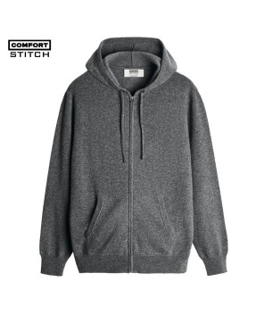  CASHMERE KNIT HOODIE