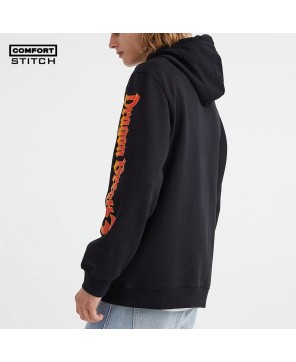 Regular Fit Printed Hoodie